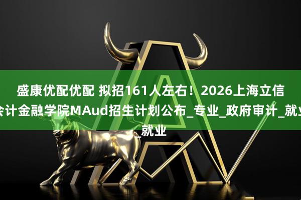 盛康优配优配 拟招161人左右！2026上海立信会计金融学院MAud招生计划公布_专业_政府审计_就业
