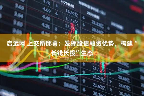 启远网 上交所邱勇：发挥股债融资优势，构建“长钱长投”生态